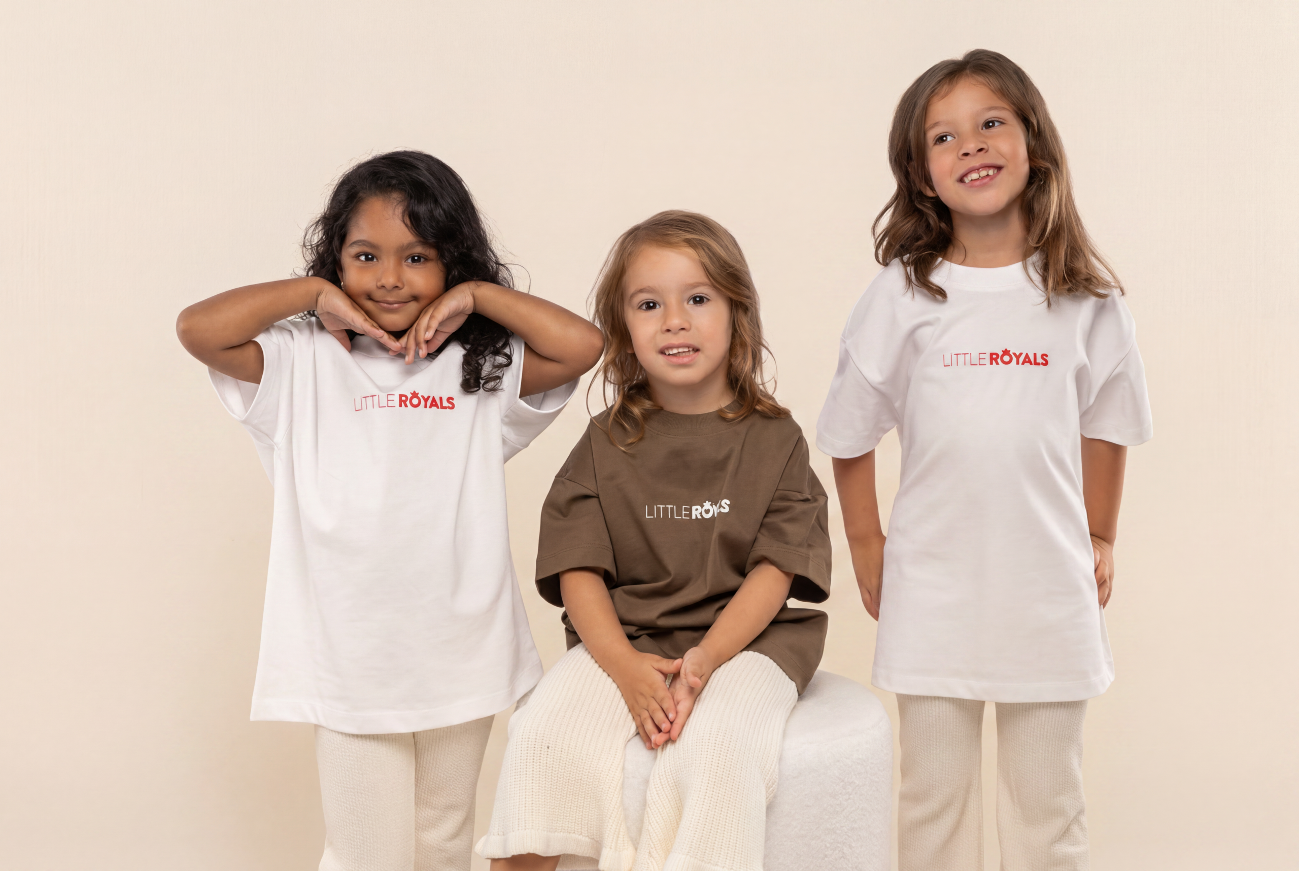 The Signature Oversized Cotton Tee by Little Royals - Image 4