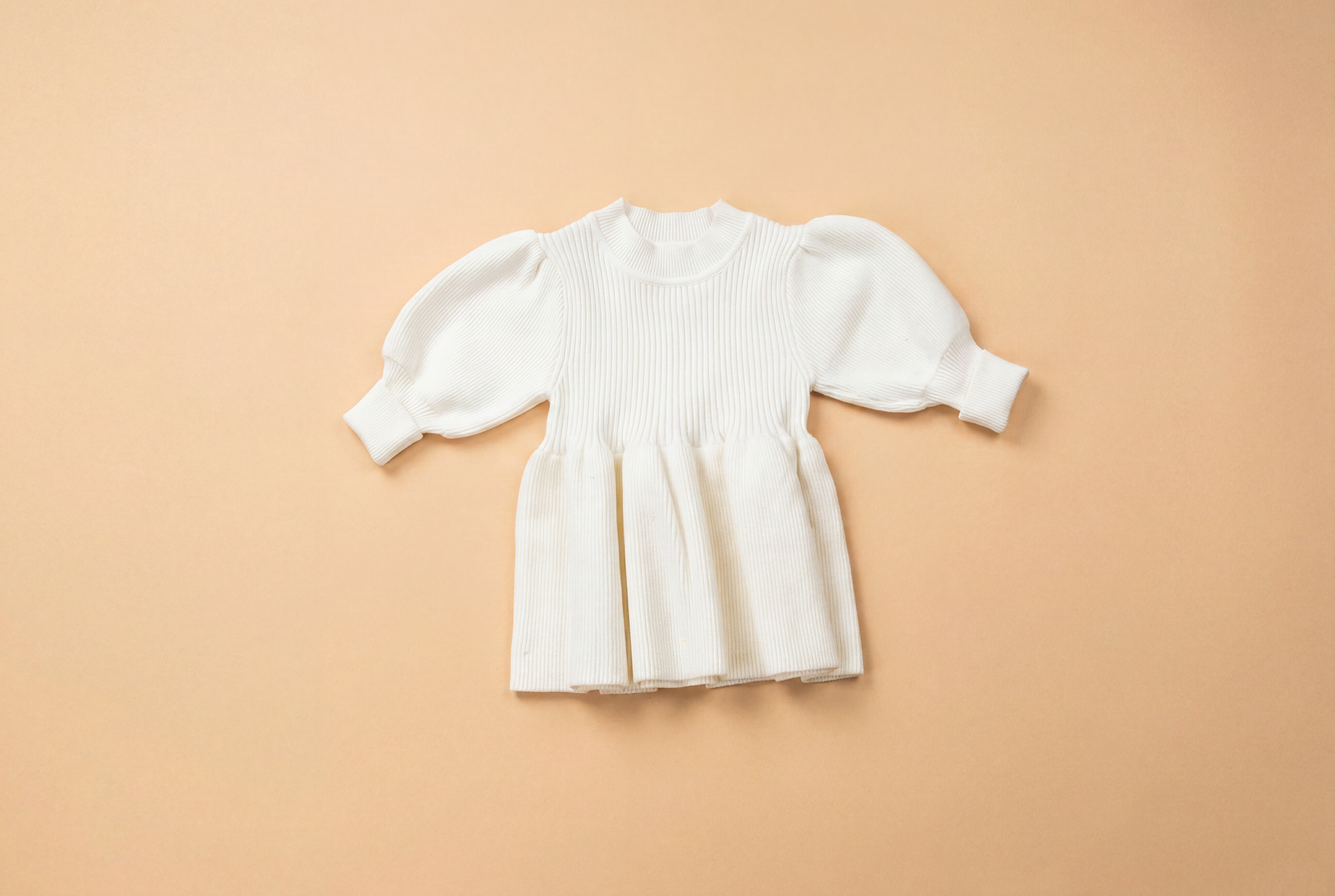 The Ivory Belle Cotton Knit Dress