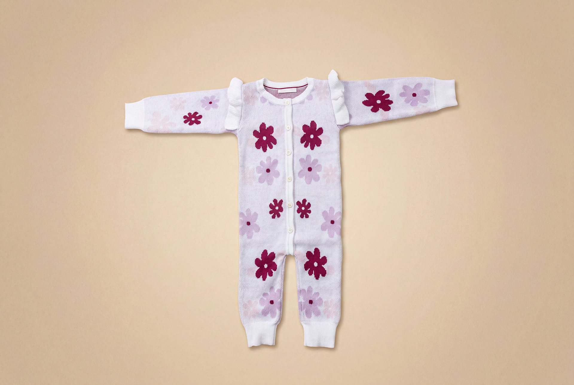 Blossom Garden Knit Romper