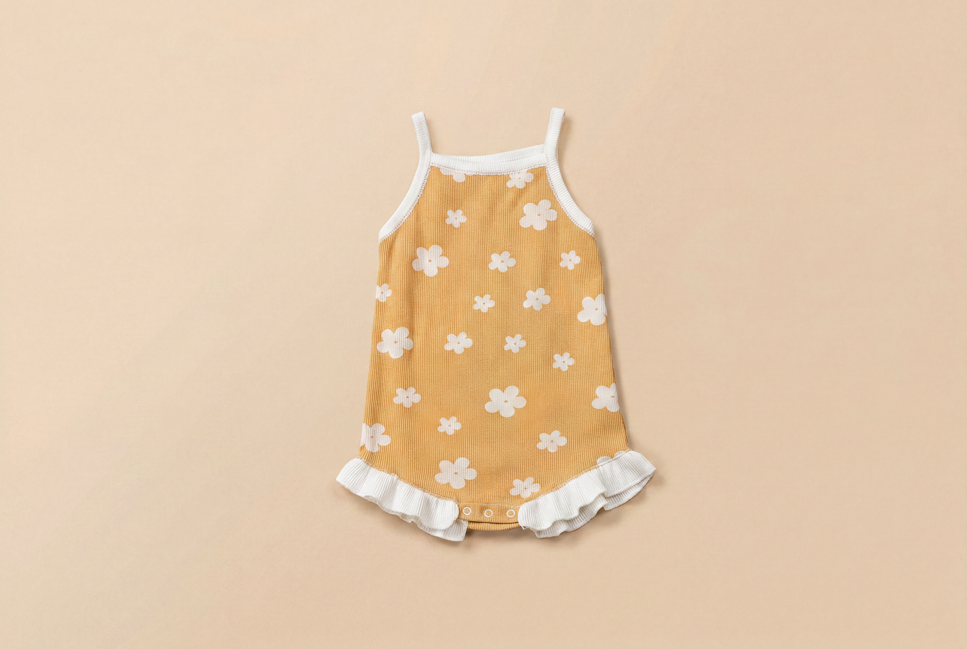 The Honey Blossom Knit Romper