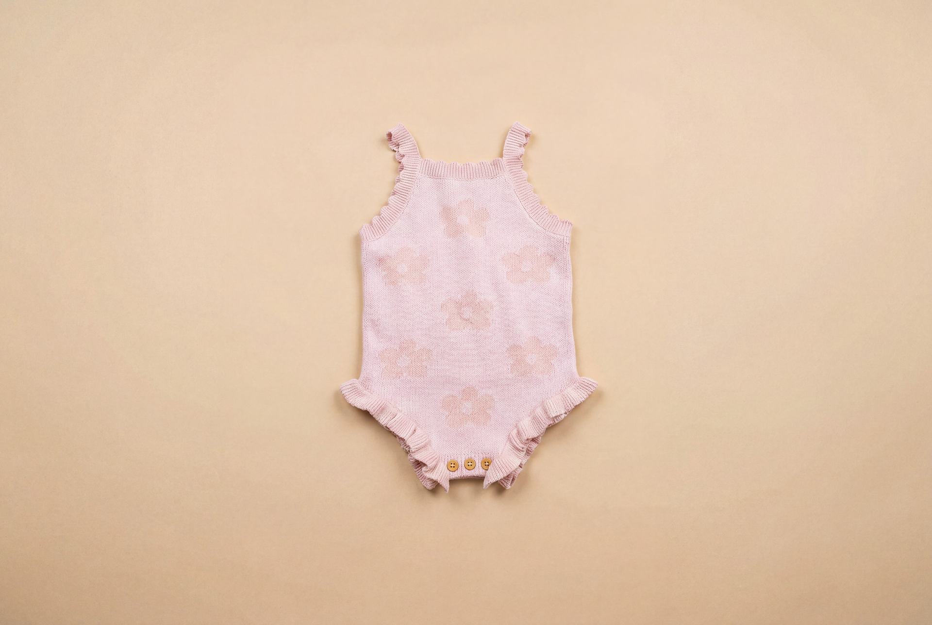 Blush Frill Knit Bodysuit