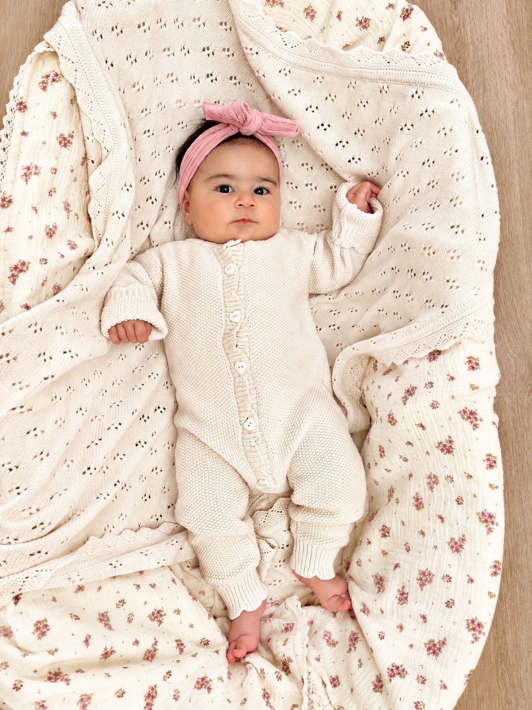 Roopmper Rosie Knit Romper | Little Royals